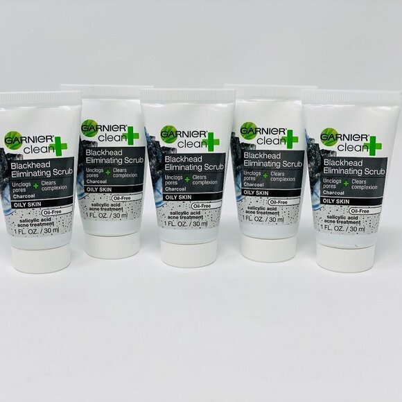 5pk Garnier Blackhead Eliminating scrub- 1 oz each - Picture 1 of 2
